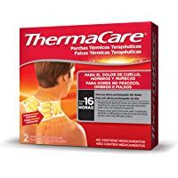 Los mejores  - THERMACARE Parche Térmico Terapéutico - 2 parches - Para El Dolor de Cuello- Hombro y Muñeca - Alivio Prolongado del…
